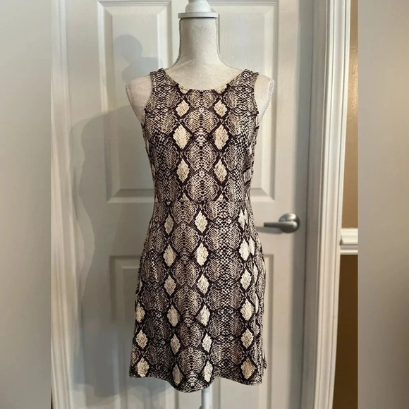 Sadie & Sage‎ snake print dress size M - Picture 2 of 8